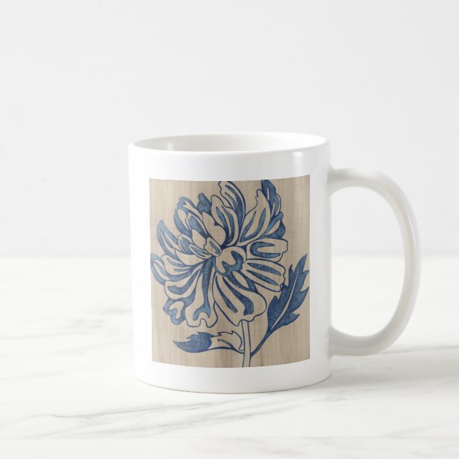 Indigo Mum Kaffeetasse (Rechts)