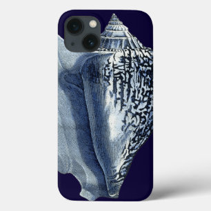 Indigo-Muscheln I iPhone 13 Hülle