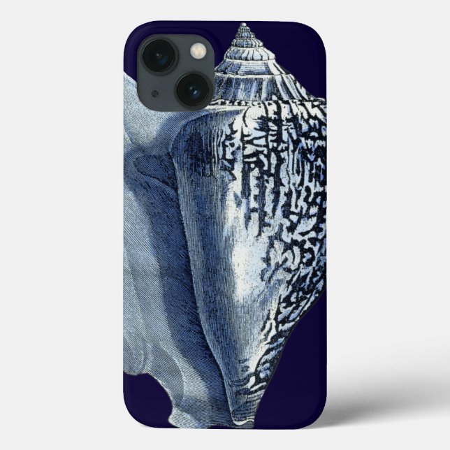 Indigo-Muscheln I Case-Mate iPhone Hülle (Rückseite)