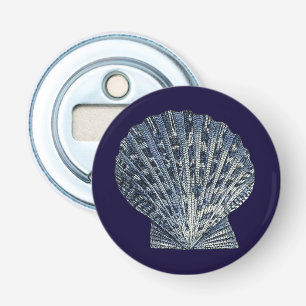 Indigo-Muscheln VIII Flaschenöffner