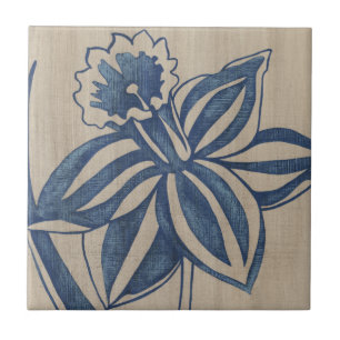 Indigo-Narzisse Fliese