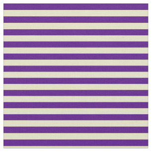 Indigo & Pale Goldenrod Streifen/Linienmuster Stoff