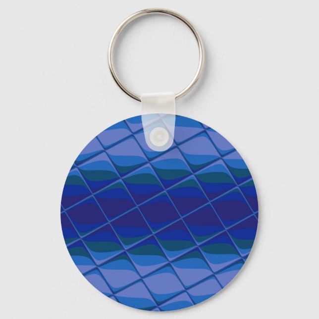 Indigo-Palette Schlüsselanhänger (Vorderseite)