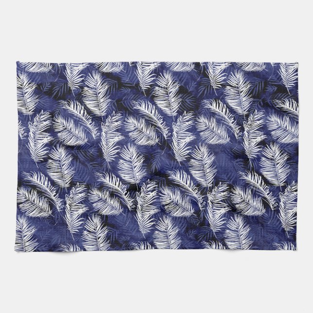 Indigo Palms Handtuch (Horizontal)