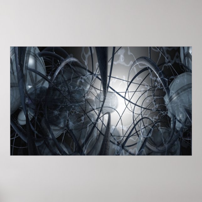 Indigo Perception Poster (Vorne)