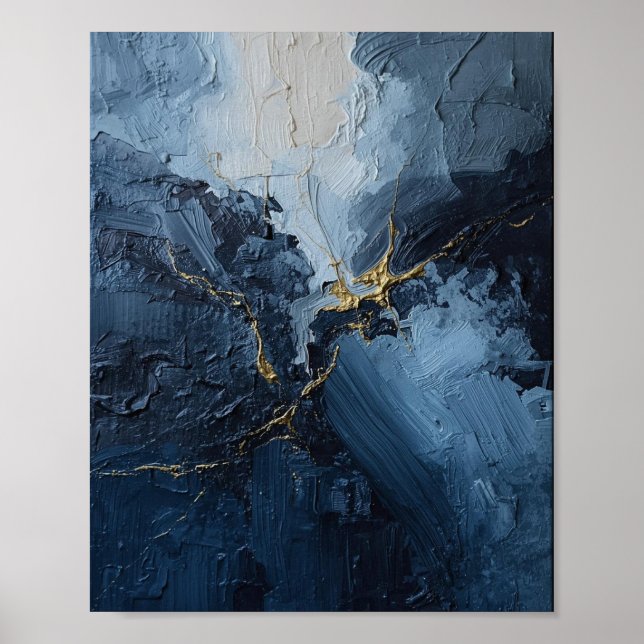 "Indigo Rhapsodie" Poster (Vorne)