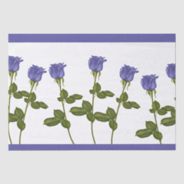 Indigo-Rose Seidenpapier