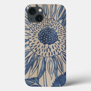 Indigo-Sonnenblume Case-Mate iPhone Hülle