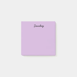 Indigo Sunday Post-it Klebezettel