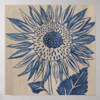Indigo Sunflower