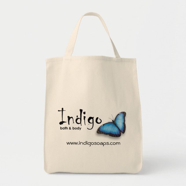 Indigo-Tasche Tragetasche (Vorne)