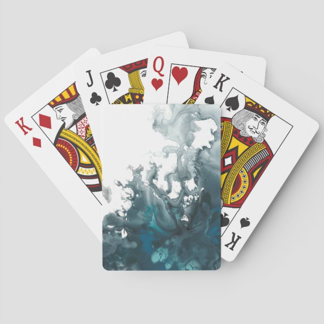 Indigo Tempest Spielkarten (Rückseite)