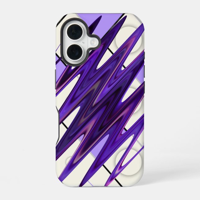 Indigo Thunder Träume iPhone 16 Hülle (Rückseite)