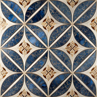 Indigo Tile Notizblock