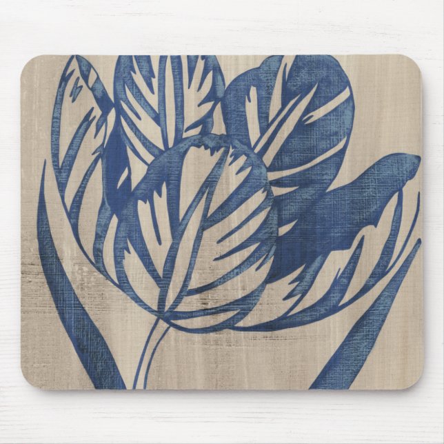 Indigo Tulip Mousepad (Vorne)