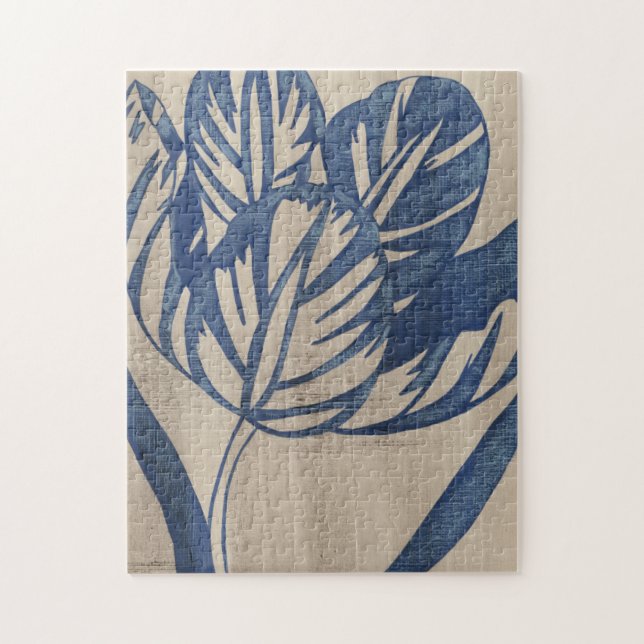 Indigo Tulip Puzzle (Vertikal)