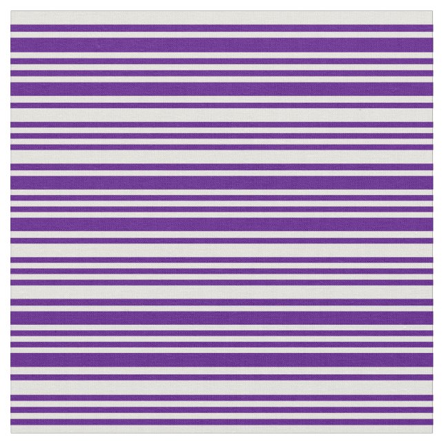 Indigo und hellgelbes Muster der Streifen Stoff (Nahaufnahme)