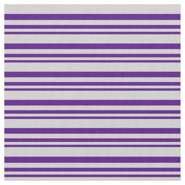 Indigo und hellgraues, farbiges Linienmuster Stoff (Nahaufnahme)