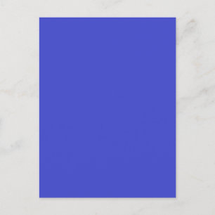 Indigoblau Postkarte