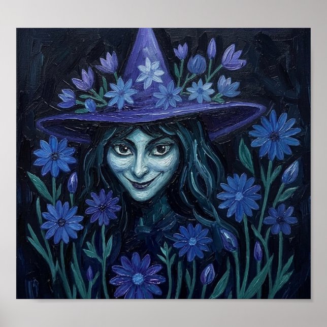 IndigoDaisyHexe Poster (Vorne)