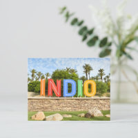 Indio, California Sign