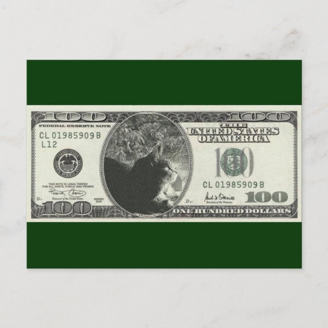 Indio Dollars Postkarte (Vorderseite)