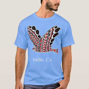 Indio Redged Hawk Native American Bird of Prey A T-Shirt