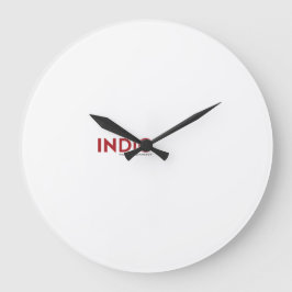 INDIO_Wall-Uhr Große Wanduhr