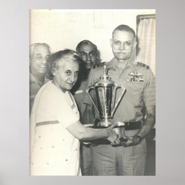 Indira Gandhi Poster (Vorne)