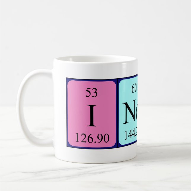 Indira Periodenname Tasse (Links)