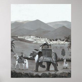 Indisch-Heritagen-Kunst Poster