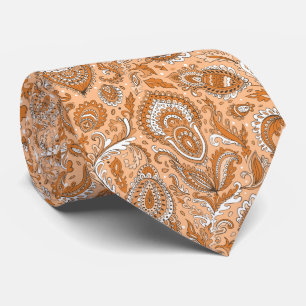 Indisch inspiriertes Paisley-Blumen nahtloses Must Krawatte