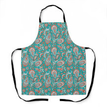 Indisch inspiriertes Paisley-Blumenmuster nahtlos