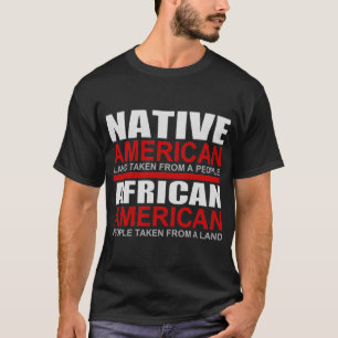 Indische Amerikaner und Afroamerikaner T-Shirt