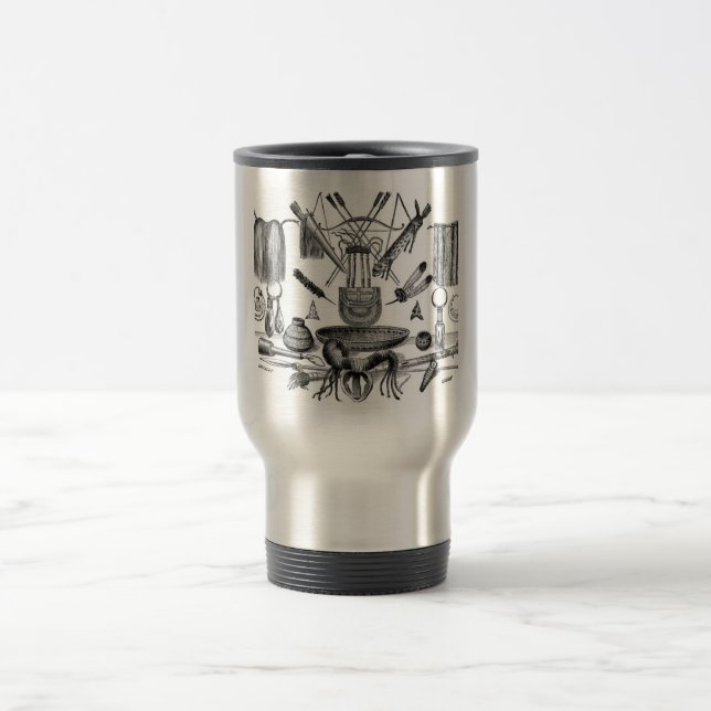 Indische Artifakte-Tasse Reisebecher (Mittel)