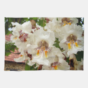 Indische Bean Tree Blume Teetuch Küchentuch