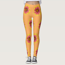 Indische Blanket-Blume Leggings