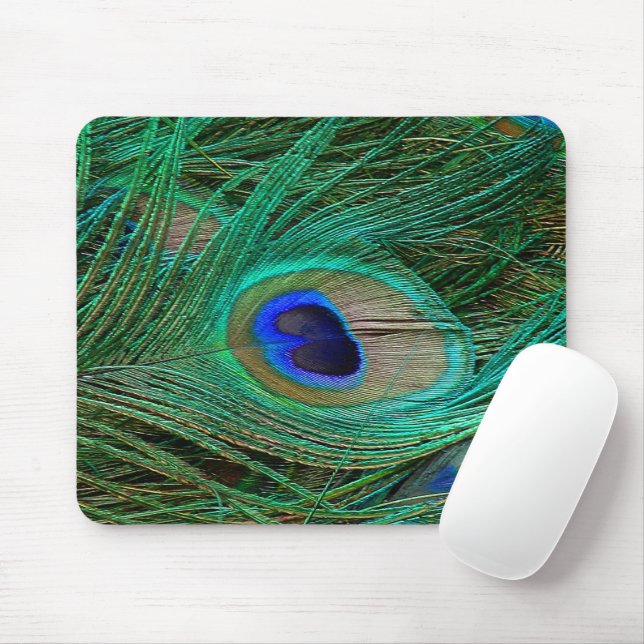 Indische Blaupfauenfresser Mousepad (Mit Mouse)