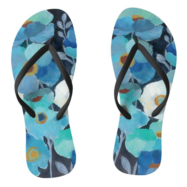Indische Blume Flip Flops (Fußbett)
