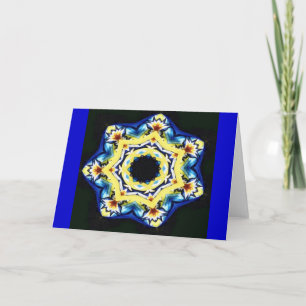Indische Blume Karte