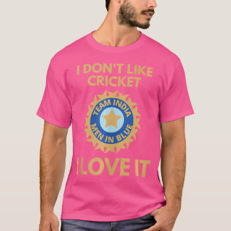 Indische Cricket-Unterstützer Indien Cricket-Fans T-Shirt