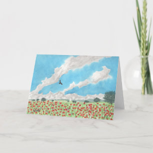 Indische Decken Dankeskarte