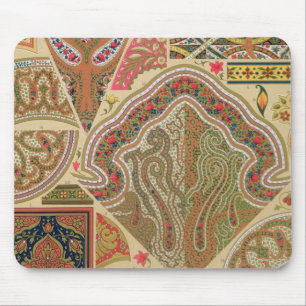 Indische Dekoration, Platte XIX von 'vielfarbigem Mousepad