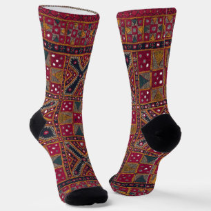 Indische Dekorationskunst Print Socken