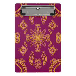 Indische Design Mini Klemmbrett