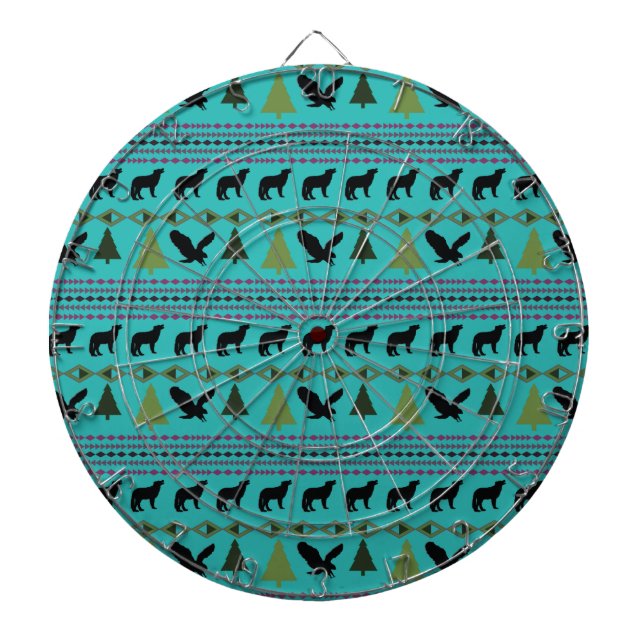 Indische Designs Dartscheibe (vorne)