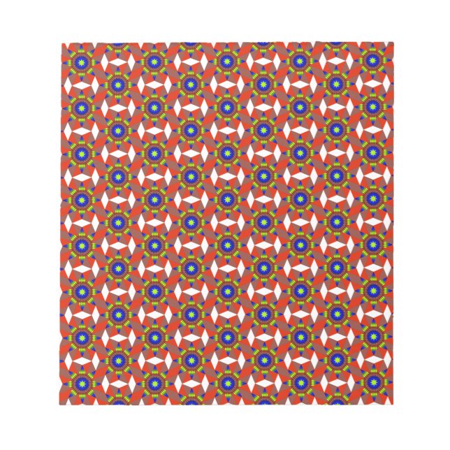 Indische Designs Notizblock (Vorderseite)