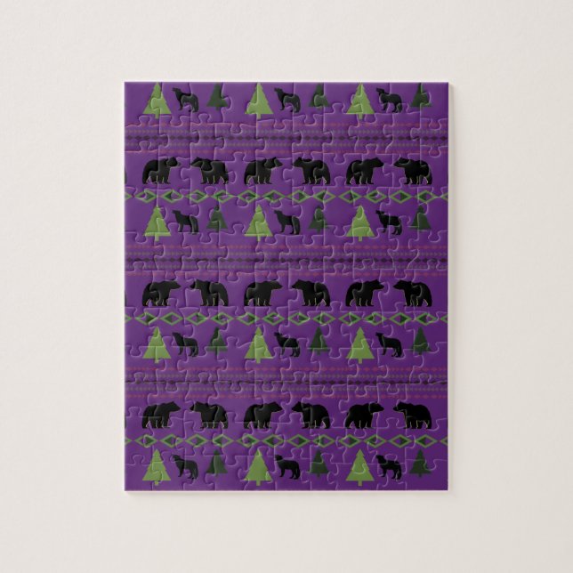 Indische Designs Puzzle (Vertikal)