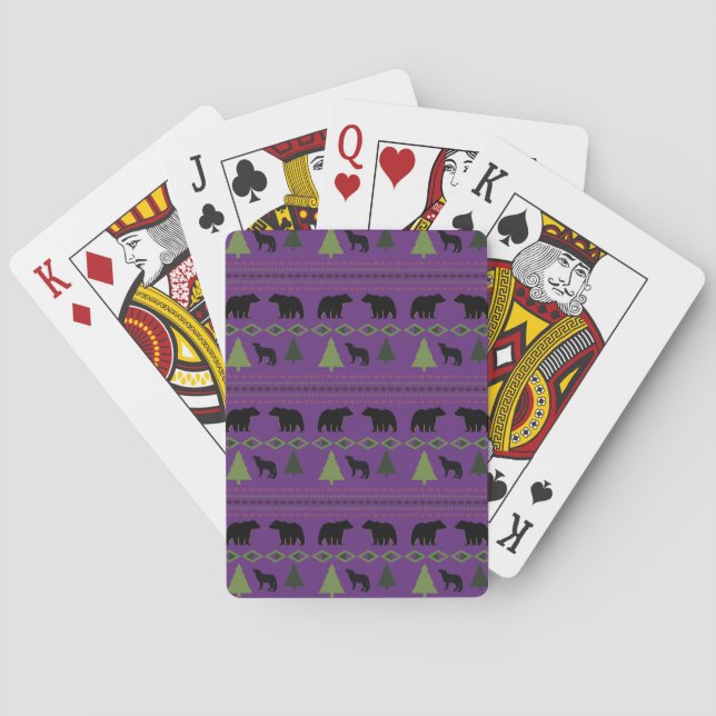 Indische Designs Spielkarten (Rückseite)