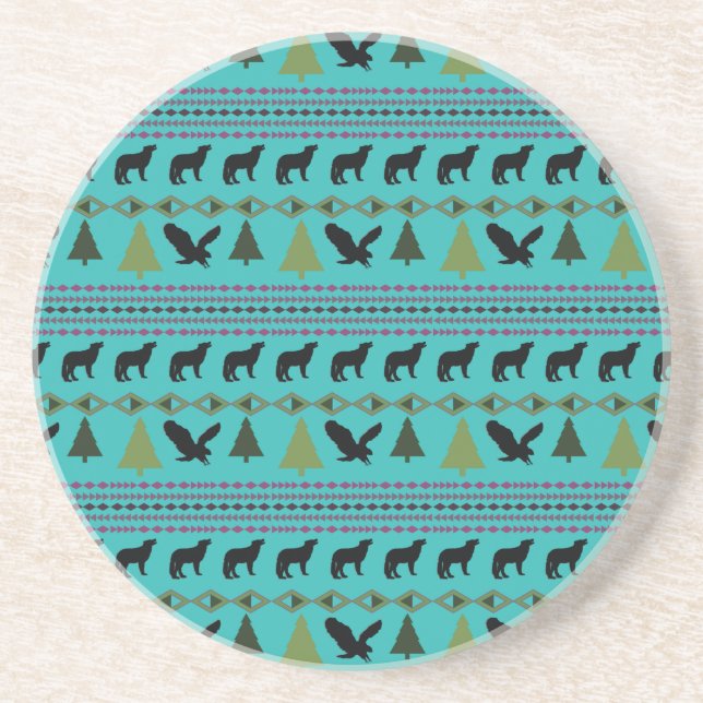 Indische Designs Untersetzer (Vorne)